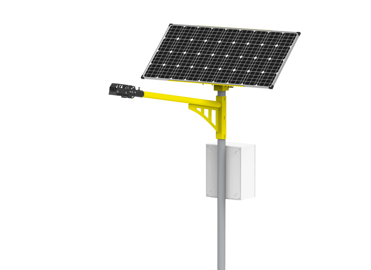 Автономный комплекс освещения LightNET с датчиком движения 100Ач/160Вт/SL20 
