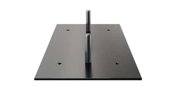 Монтажная пластина для крепления бампера БР-500 