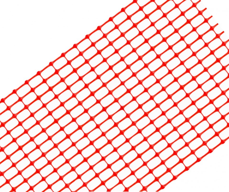 Сетка пластиковая оградительная А-100 1*50м, ячейка 45x95 (К) 