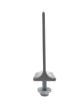 Дорожный световозвращатель КД-1 с комплектом крепления (40х100) вид сбоку