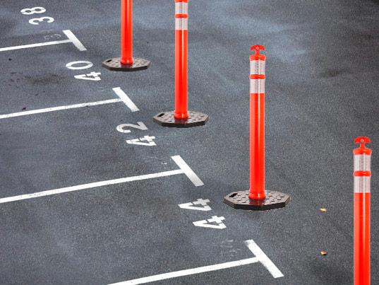 Столбик «Солдатик» круглого сечения для ограждения парковочных мест